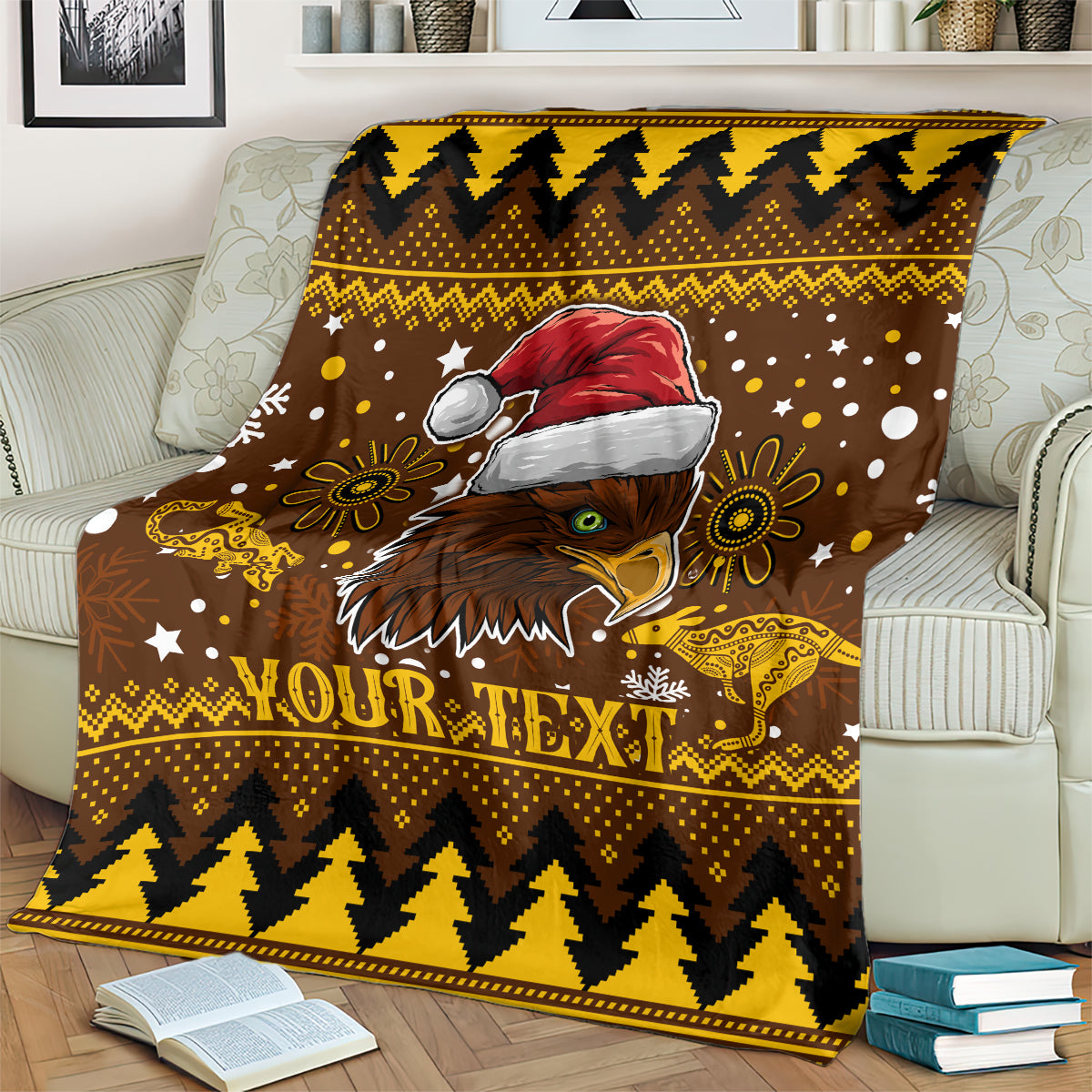 hawks-football-blanket-spectemur-agendo-christmas-vibe-2023