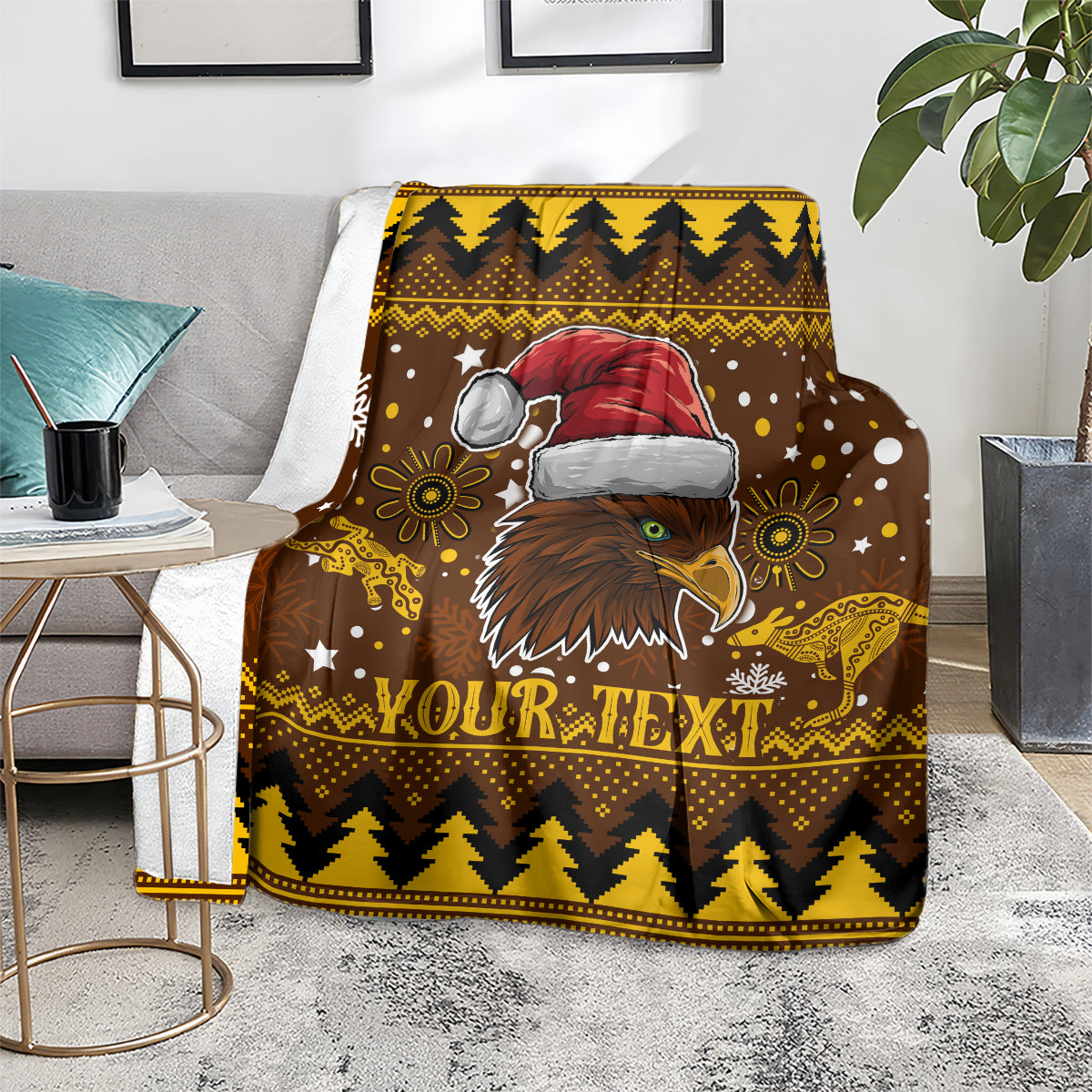 hawks-football-blanket-spectemur-agendo-christmas-vibe-2023
