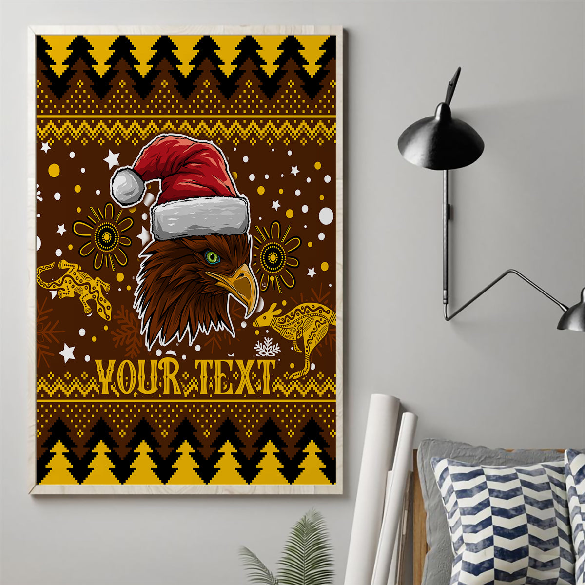 hawks-football-canvas-wall-art-spectemur-agendo-christmas-vibe-2023
