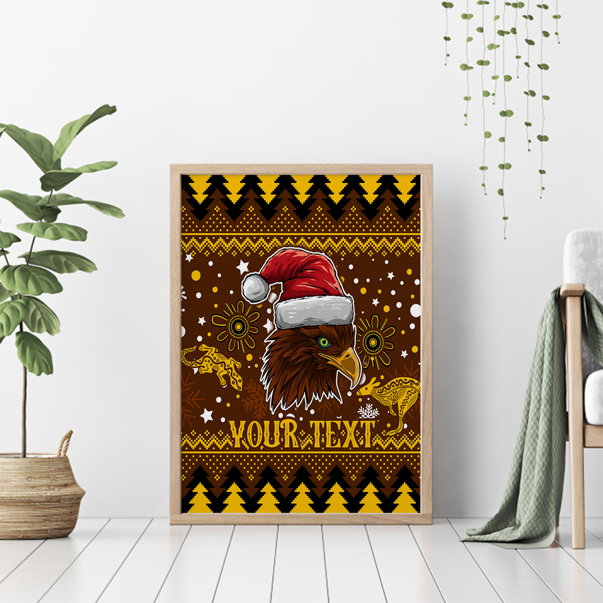 hawks-football-canvas-wall-art-spectemur-agendo-christmas-vibe-2023