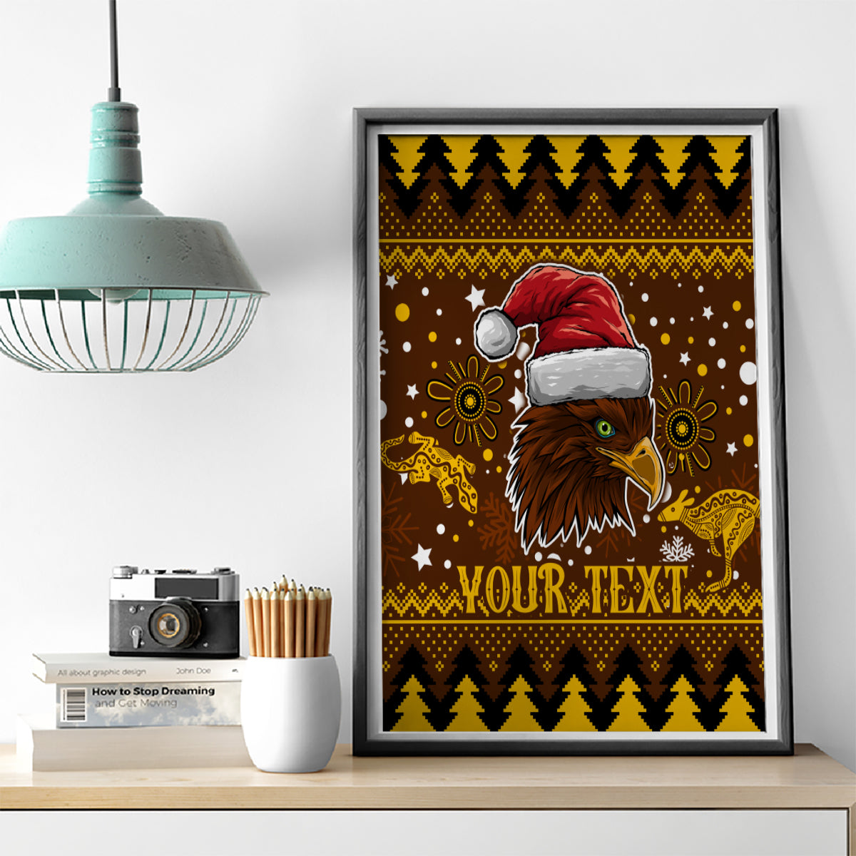 hawks-football-canvas-wall-art-spectemur-agendo-christmas-vibe-2023