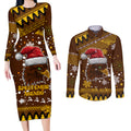 hawks-football-couples-matching-long-sleeve-bodycon-dress-and-long-sleeve-button-shirt-spectemur-agendo-christmas-vibe-2023