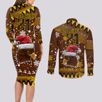 hawks-football-couples-matching-long-sleeve-bodycon-dress-and-long-sleeve-button-shirt-spectemur-agendo-christmas-vibe-2023