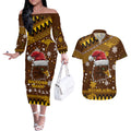 hawks-football-couples-matching-off-the-shoulder-long-sleeve-dress-and-hawaiian-shirt-spectemur-agendo-christmas-vibe-2023