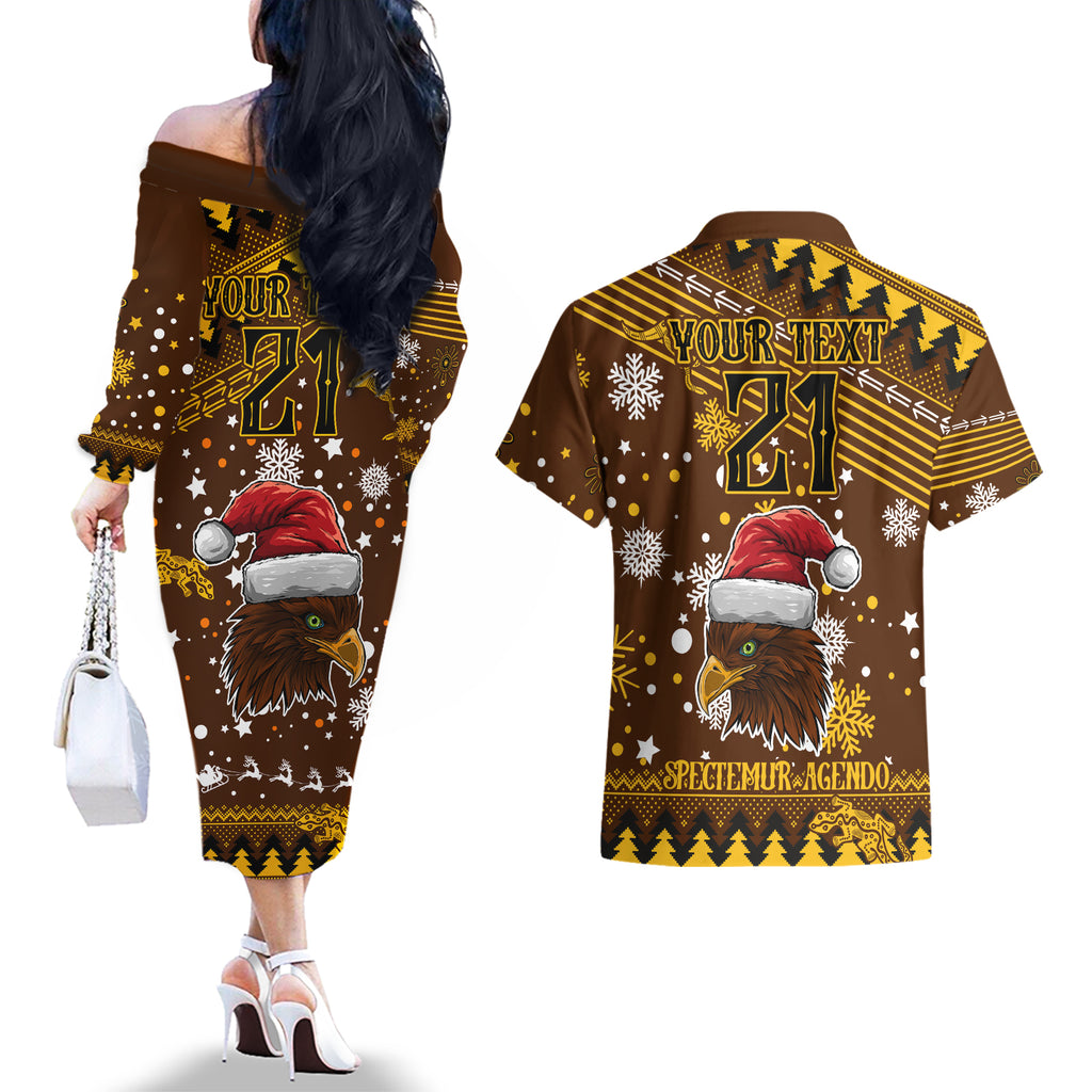 hawks-football-couples-matching-off-the-shoulder-long-sleeve-dress-and-hawaiian-shirt-spectemur-agendo-christmas-vibe-2023