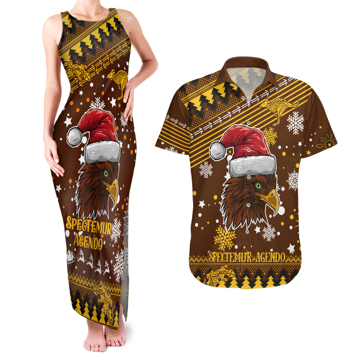 hawks-football-couples-matching-tank-maxi-dress-and-hawaiian-shirt-spectemur-agendo-christmas-vibe-2023