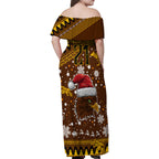 hawks-football-family-matching-off-shoulder-maxi-dress-and-hawaiian-shirt-spectemur-agendo-christmas-vibe-2023