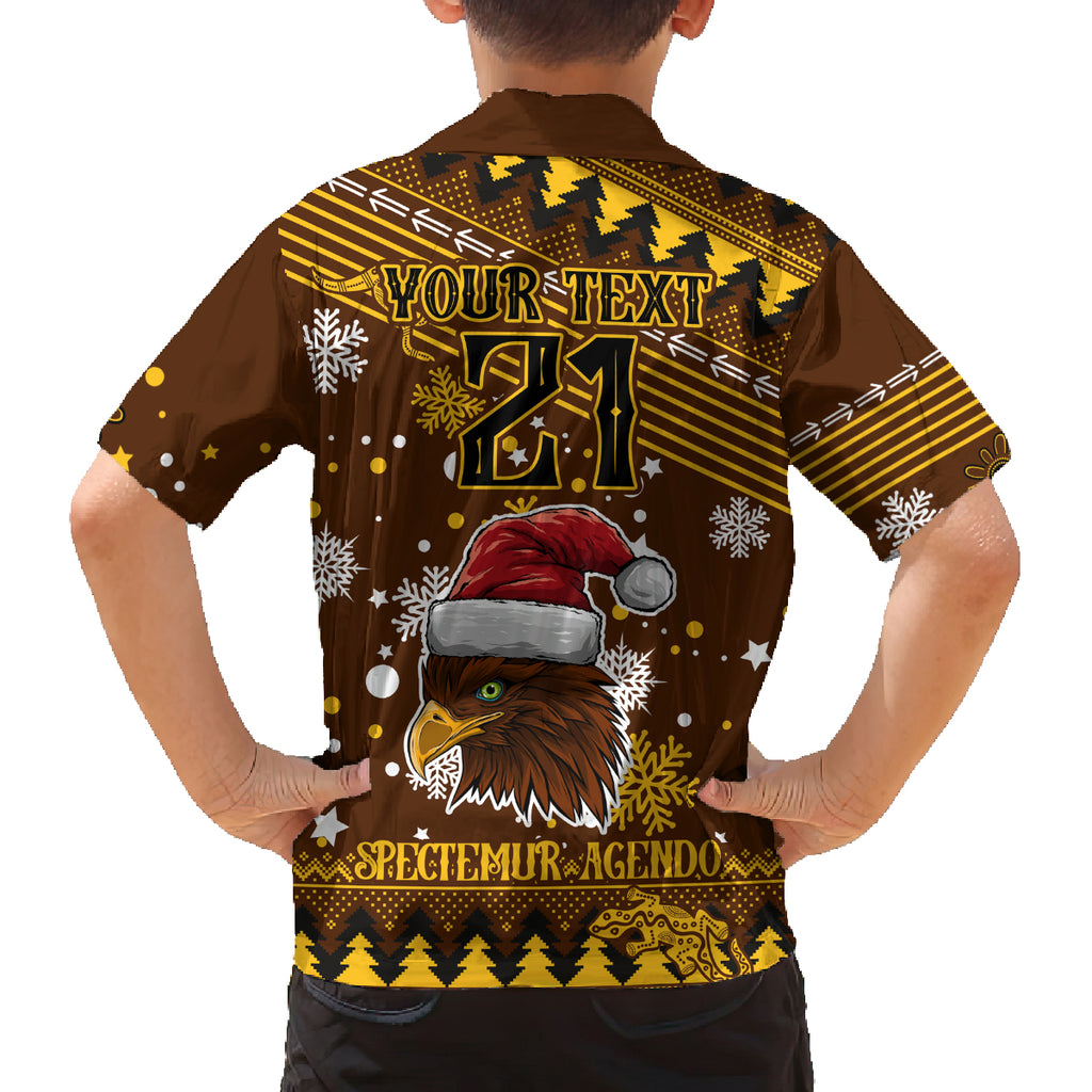 hawks-football-family-matching-off-shoulder-short-dress-and-hawaiian-shirt-spectemur-agendo-christmas-vibe-2023