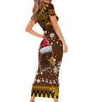 hawks-football-family-matching-short-sleeve-bodycon-dress-and-hawaiian-shirt-spectemur-agendo-christmas-vibe-2023