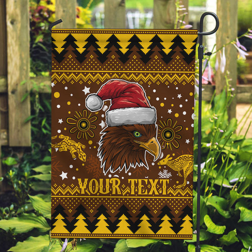 hawks-football-garden-flag-spectemur-agendo-christmas-vibe-2023
