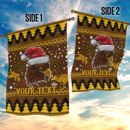 hawks-football-garden-flag-spectemur-agendo-christmas-vibe-2023