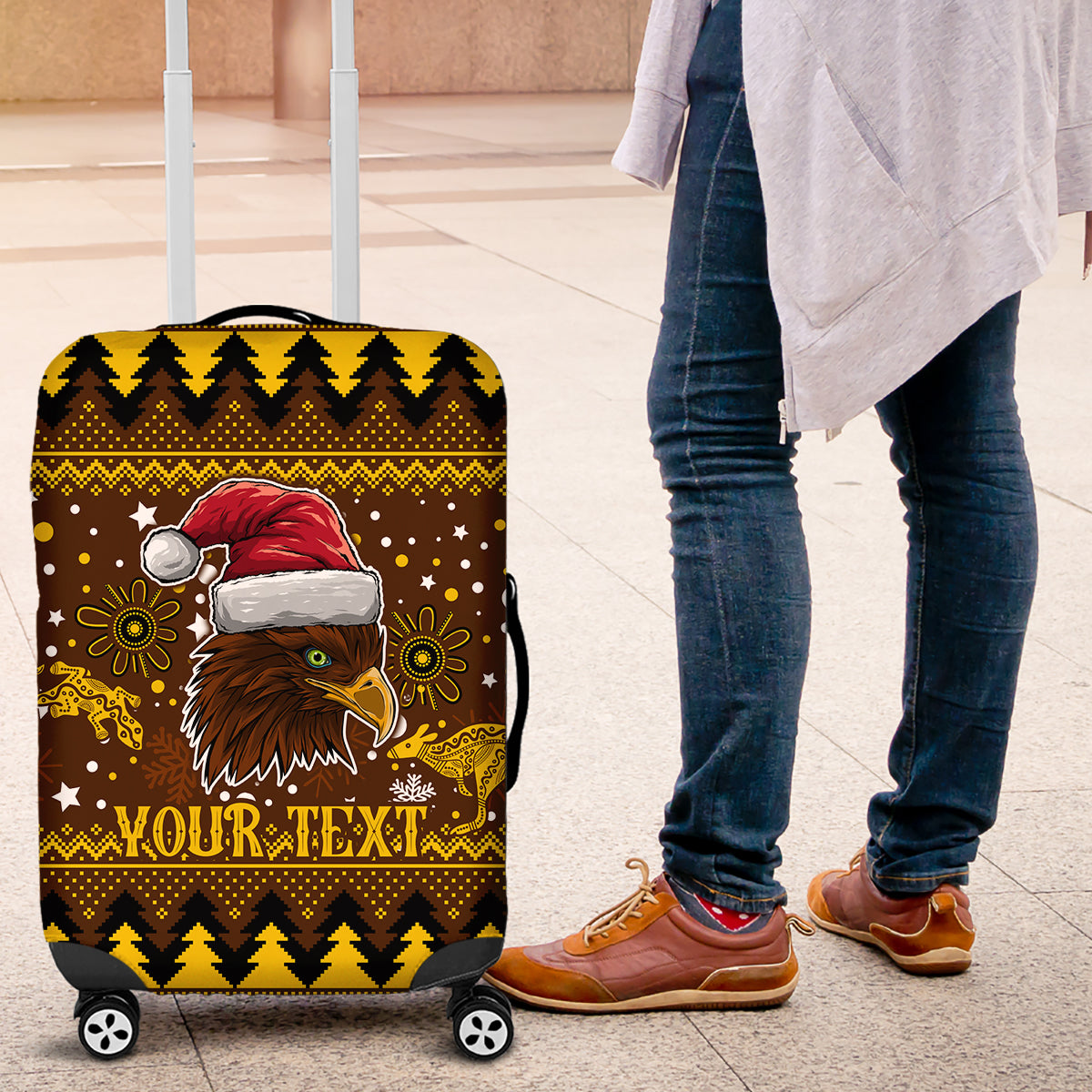 hawks-football-luggage-cover-spectemur-agendo-christmas-vibe-2023