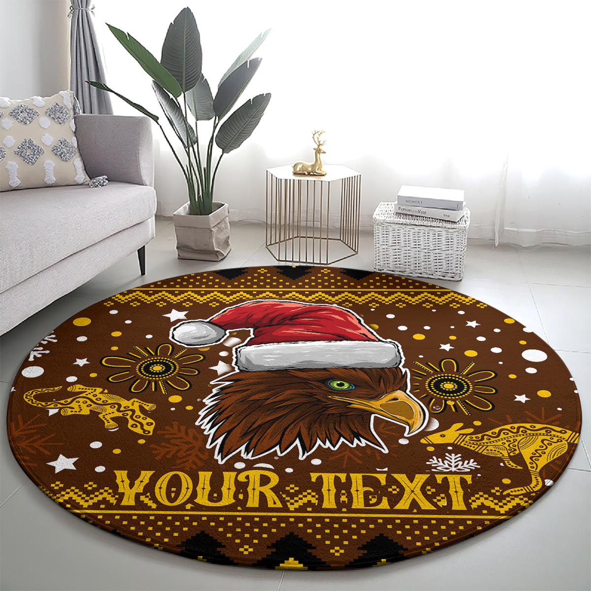 hawks-football-round-carpet-spectemur-agendo-christmas-vibe-2023