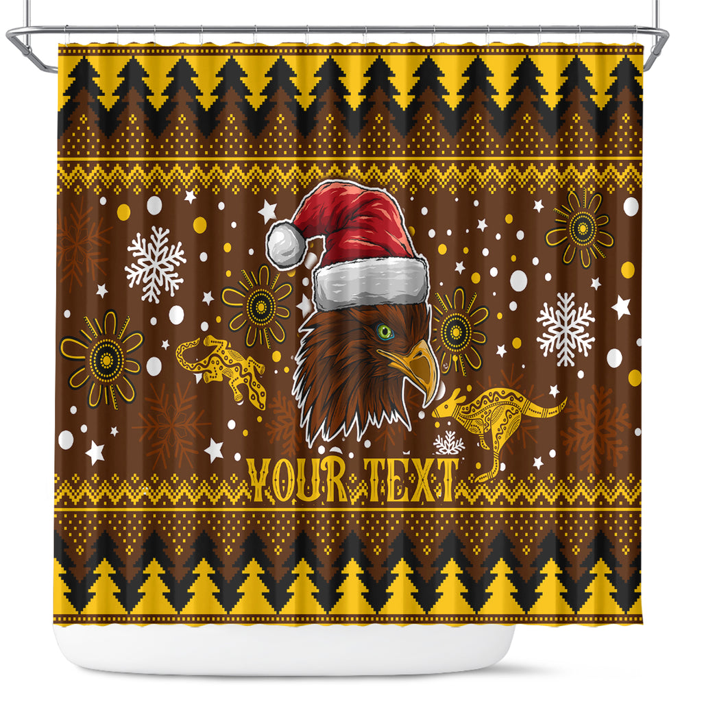 hawks-football-shower-curtain-spectemur-agendo-christmas-vibe-2023