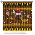 hawks-football-shower-curtain-spectemur-agendo-christmas-vibe-2023