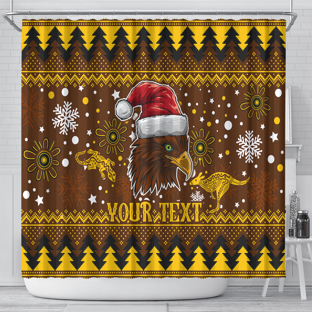 hawks-football-shower-curtain-spectemur-agendo-christmas-vibe-2023
