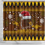 hawks-football-shower-curtain-spectemur-agendo-christmas-vibe-2023