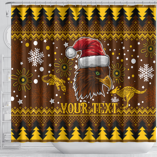 hawks-football-shower-curtain-spectemur-agendo-christmas-vibe-2023