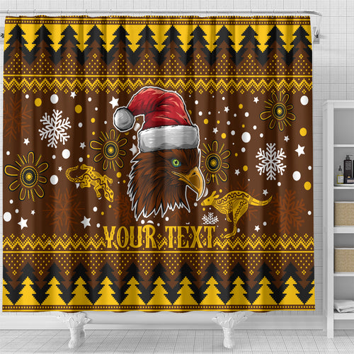hawks-football-shower-curtain-spectemur-agendo-christmas-vibe-2023