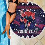 custom-melbourne-demons-football-beach-blanket-narrm-christmas-vibe-2023