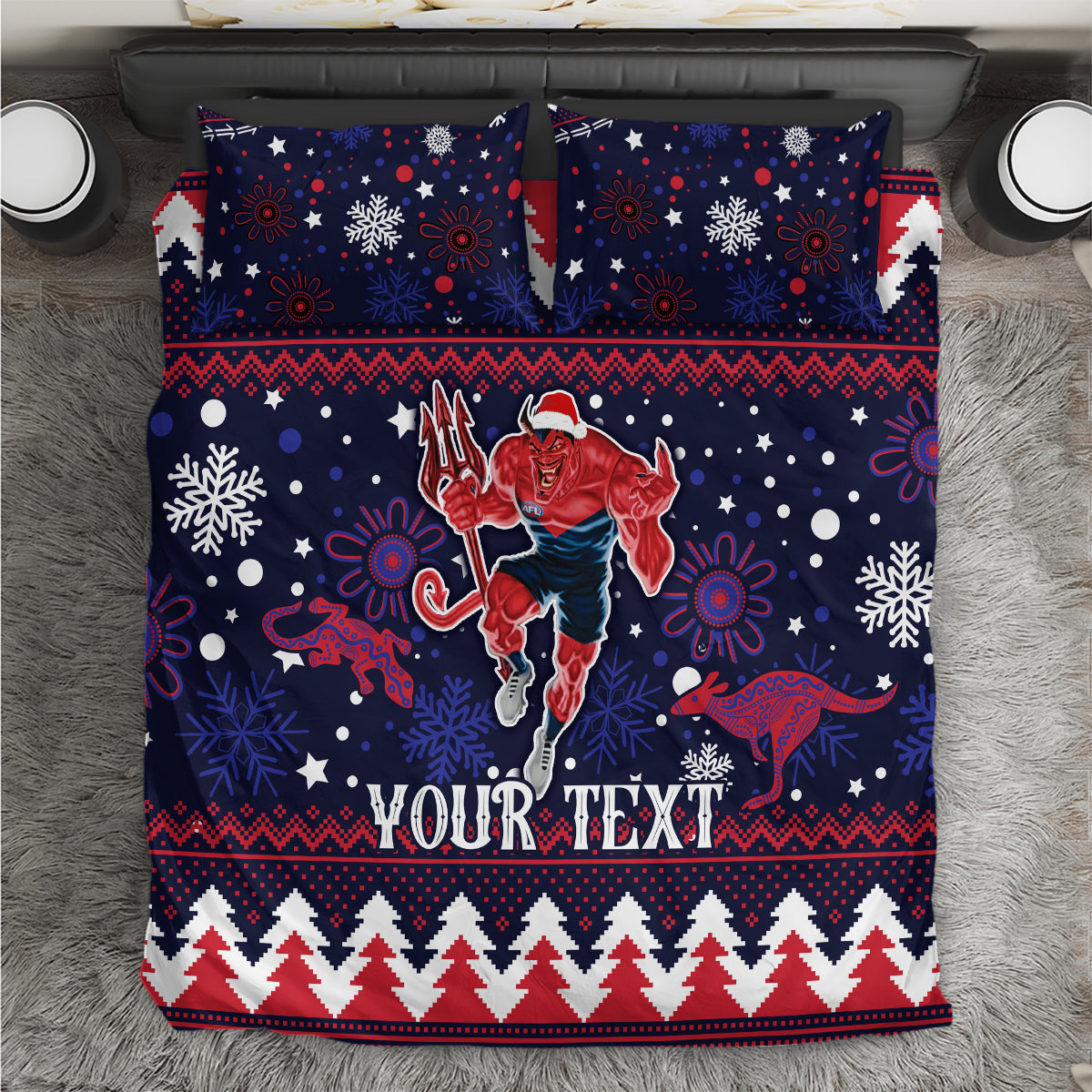 custom-melbourne-demons-football-bedding-set-narrm-christmas-vibe-2023