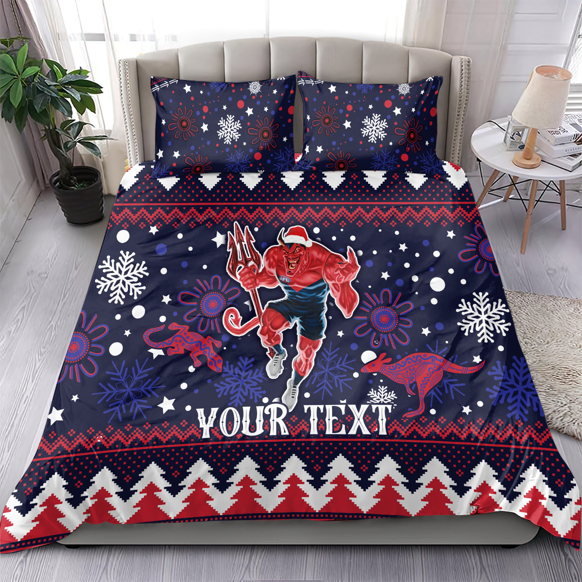 custom-melbourne-demons-football-bedding-set-narrm-christmas-vibe-2023