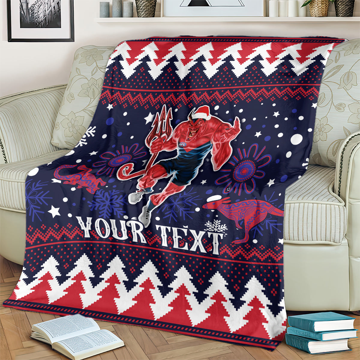 custom-melbourne-demons-football-blanket-narrm-christmas-vibe-2023