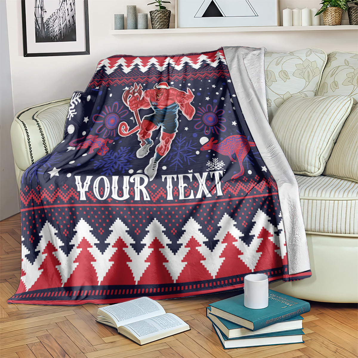 custom-melbourne-demons-football-blanket-narrm-christmas-vibe-2023