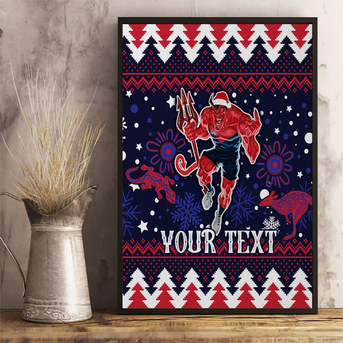 custom-melbourne-demons-football-canvas-wall-art-narrm-christmas-vibe-2023