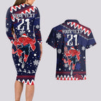 custom-melbourne-demons-football-couples-matching-long-sleeve-bodycon-dress-and-hawaiian-shirt-narrm-christmas-vibe-2023