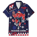 custom-melbourne-demons-football-family-matching-off-shoulder-maxi-dress-and-hawaiian-shirt-narrm-christmas-vibe-2023