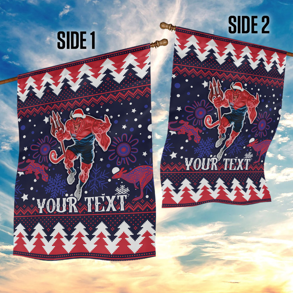 custom-melbourne-demons-football-garden-flag-narrm-christmas-vibe-2023