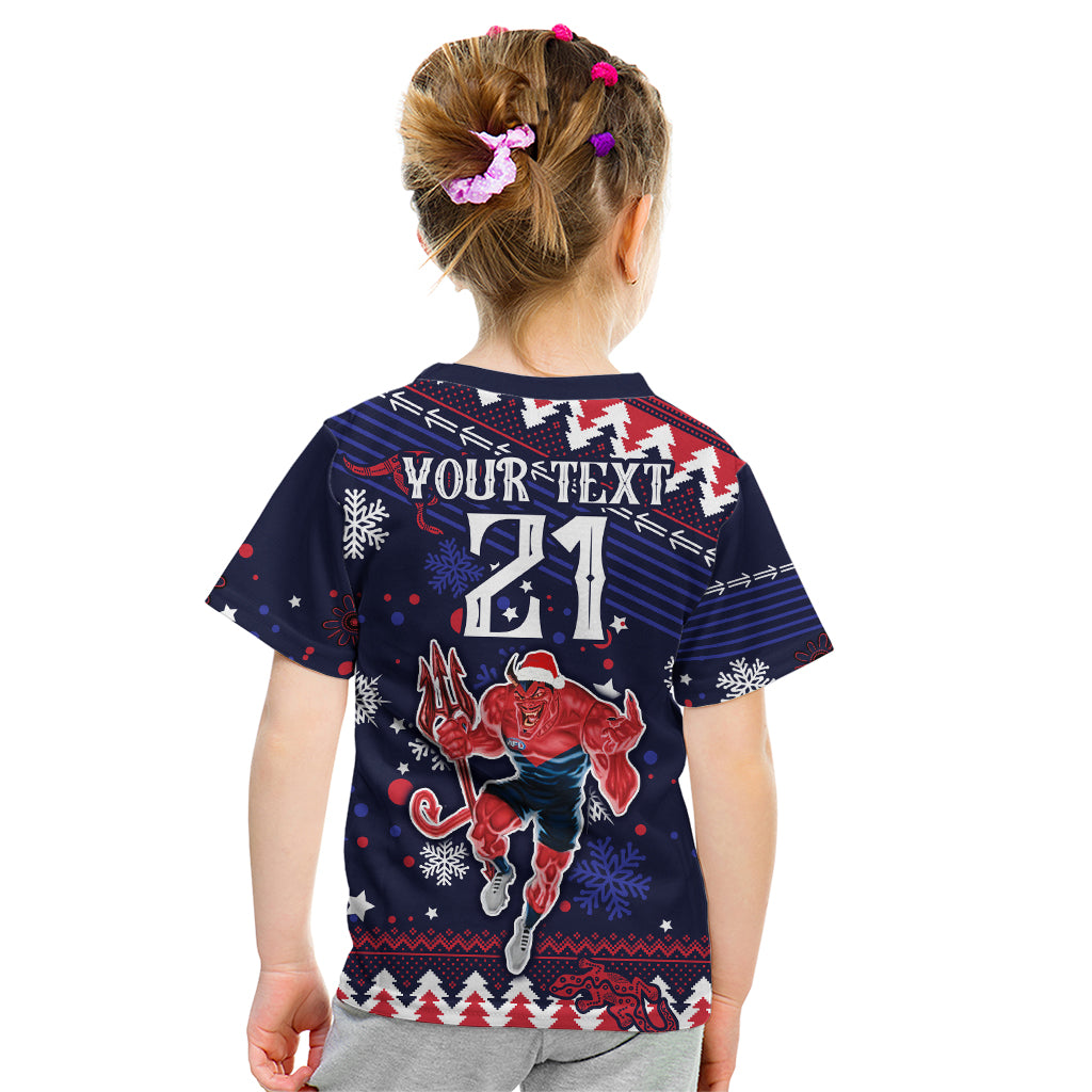 custom-melbourne-demons-football-kid-t-shirt-narrm-christmas-vibe-2023