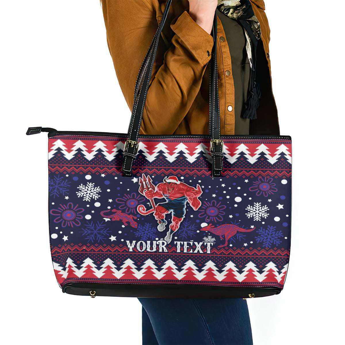 custom-melbourne-demons-football-leather-tote-bag-narrm-christmas-vibe-2023