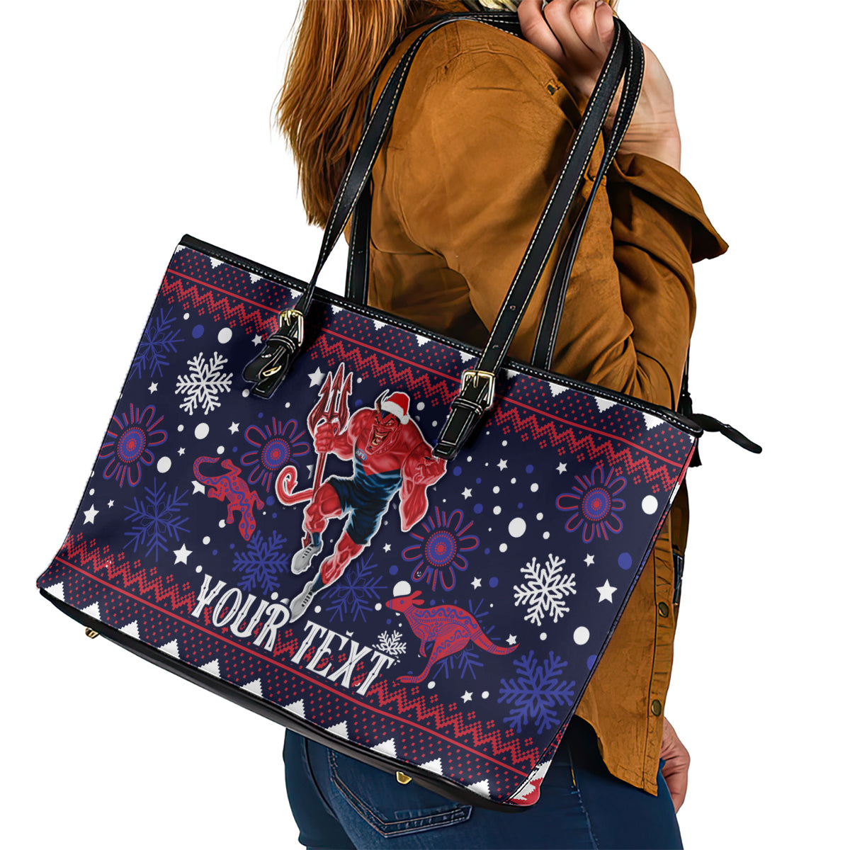 custom-melbourne-demons-football-leather-tote-bag-narrm-christmas-vibe-2023
