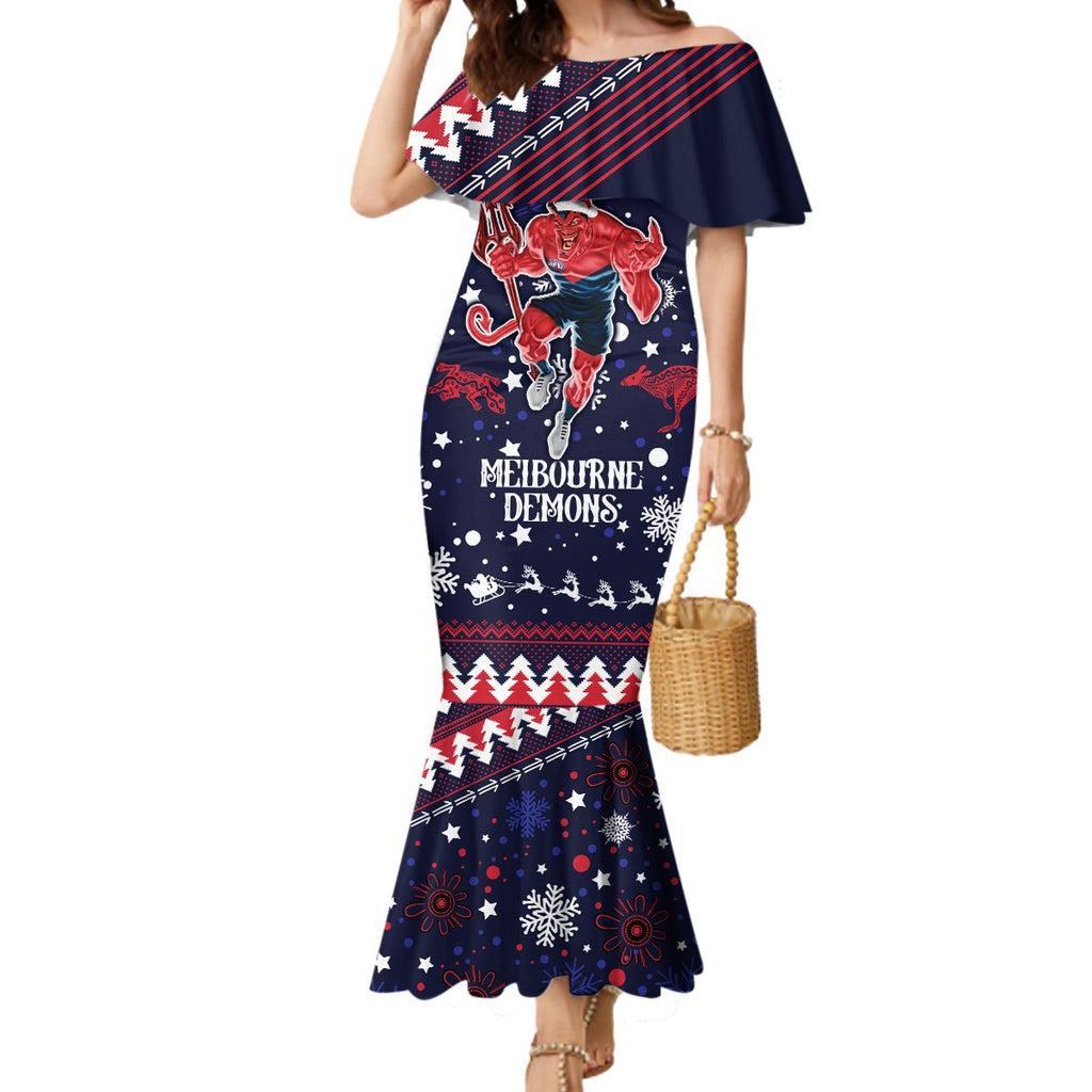 custom-melbourne-demons-football-mermaid-dress-narrm-christmas-vibe-2023