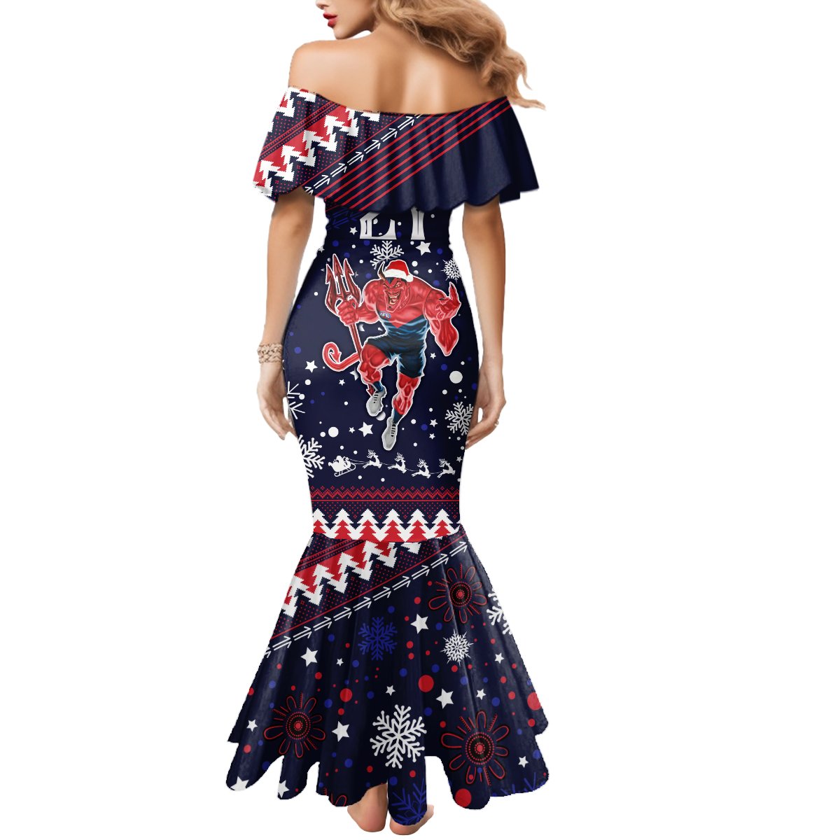 custom-melbourne-demons-football-mermaid-dress-narrm-christmas-vibe-2023