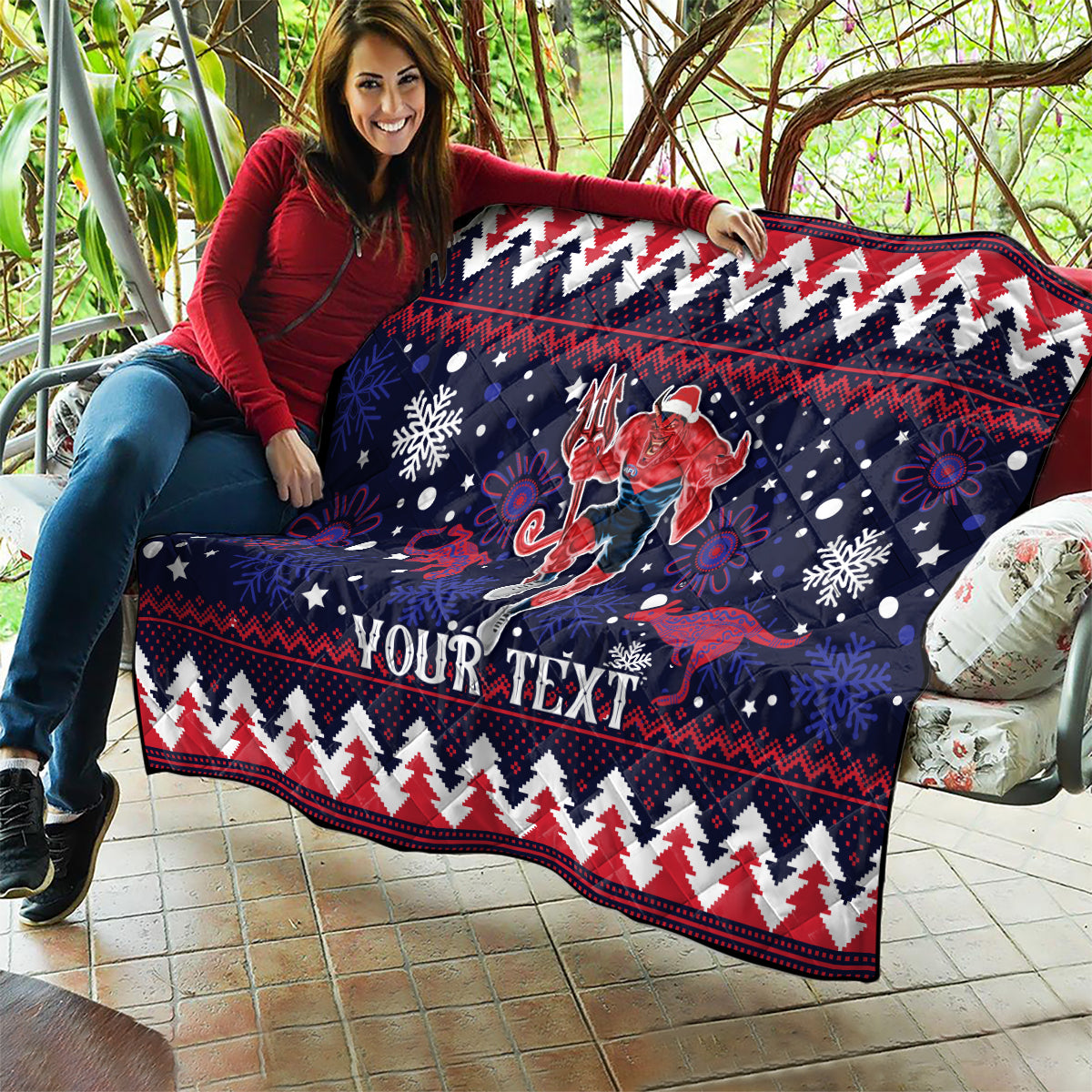 custom-melbourne-demons-football-quilt-narrm-christmas-vibe-2023