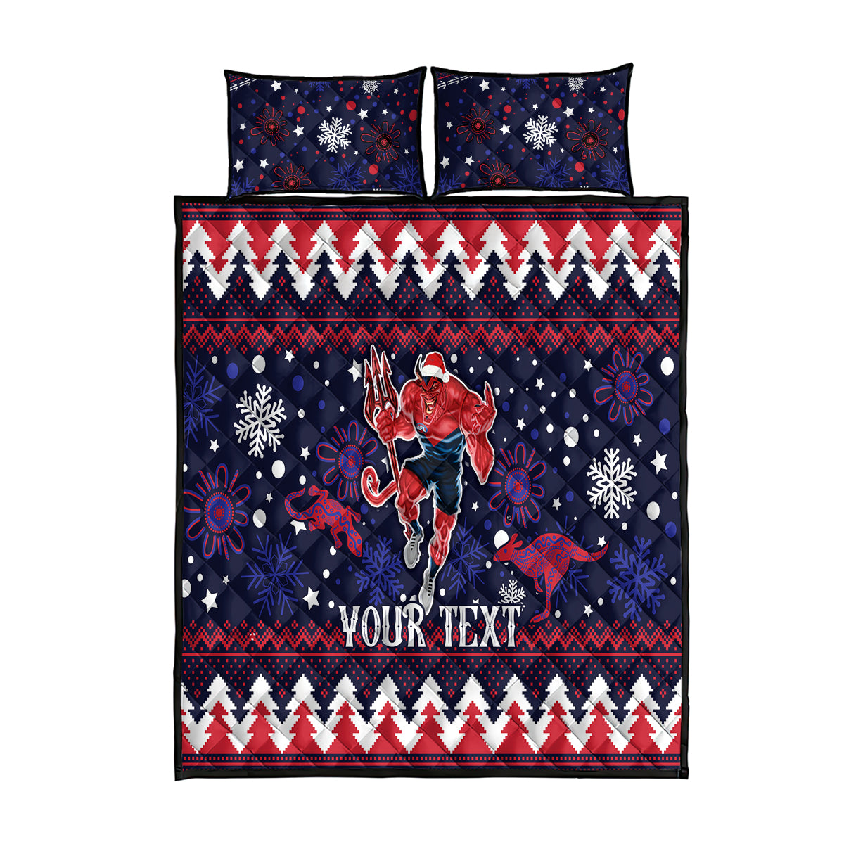 custom-melbourne-demons-football-quilt-bed-set-narrm-christmas-vibe-2023