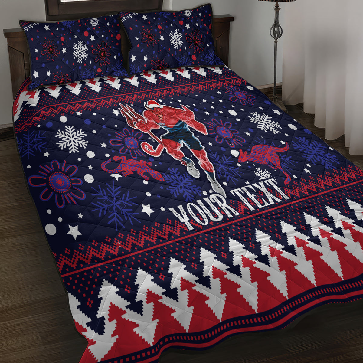 custom-melbourne-demons-football-quilt-bed-set-narrm-christmas-vibe-2023
