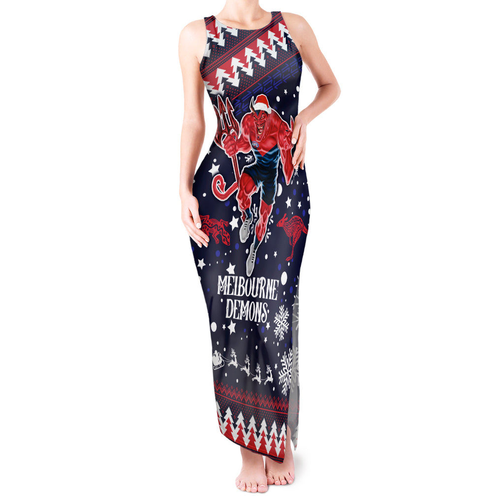 custom-melbourne-demons-football-tank-maxi-dress-narrm-christmas-vibe-2023