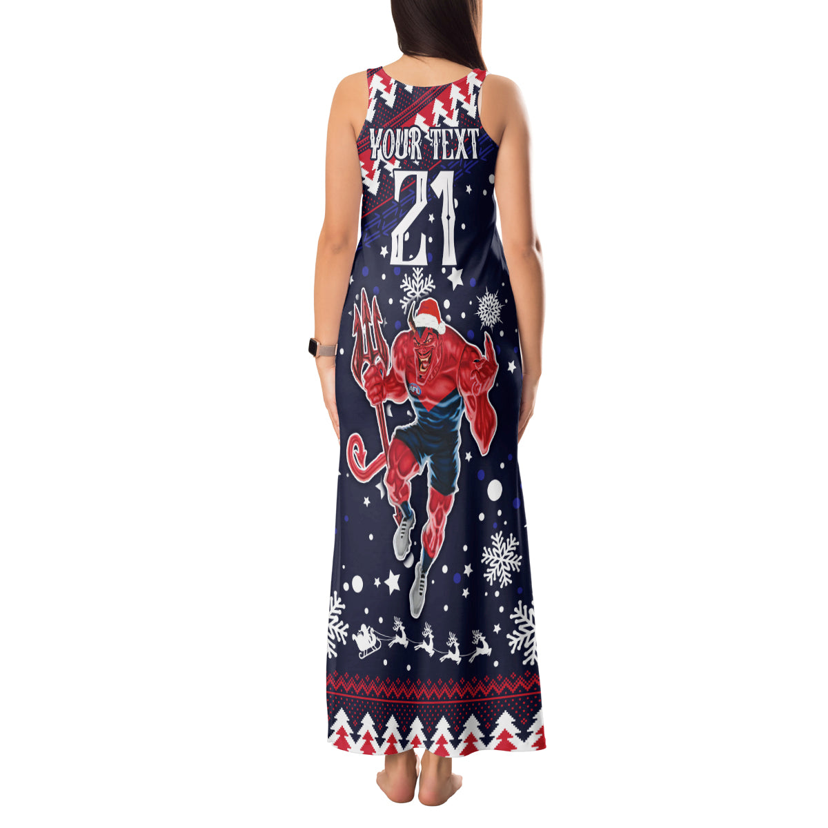 custom-melbourne-demons-football-tank-maxi-dress-narrm-christmas-vibe-2023