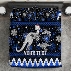 custom-north-kangaroos-football-bedding-set-roos-christmas-vibe-2023