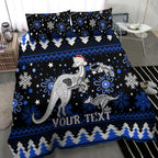 custom-north-kangaroos-football-bedding-set-roos-christmas-vibe-2023