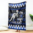 custom-north-kangaroos-football-blanket-roos-christmas-vibe-2023