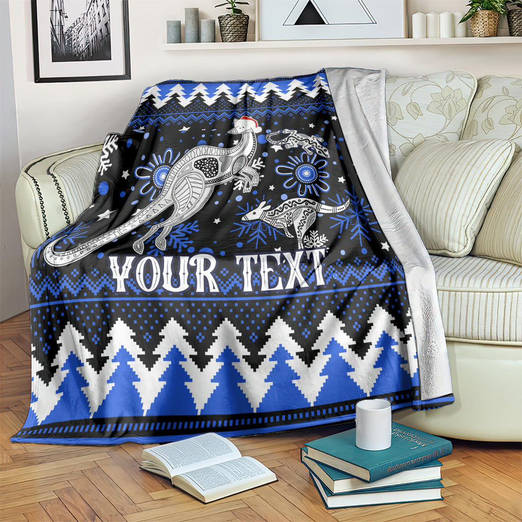 custom-north-kangaroos-football-blanket-roos-christmas-vibe-2023
