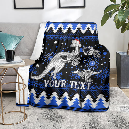 custom-north-kangaroos-football-blanket-roos-christmas-vibe-2023