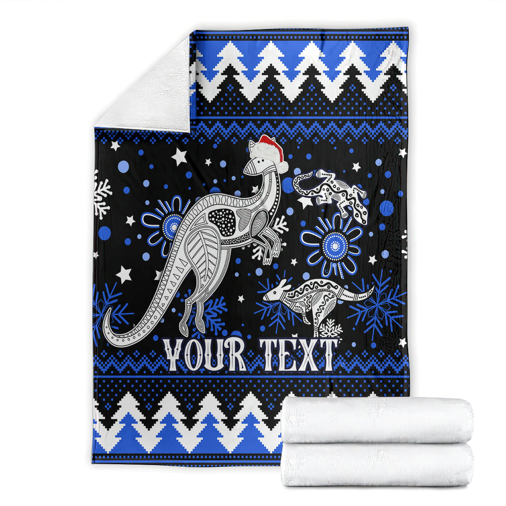 custom-north-kangaroos-football-blanket-roos-christmas-vibe-2023