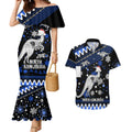 custom-north-kangaroos-football-couples-matching-mermaid-dress-and-hawaiian-shirt-roos-christmas-vibe-2023