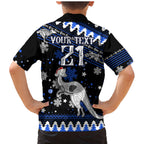 custom-north-kangaroos-football-family-matching-mermaid-dress-and-hawaiian-shirt-roos-christmas-vibe-2023